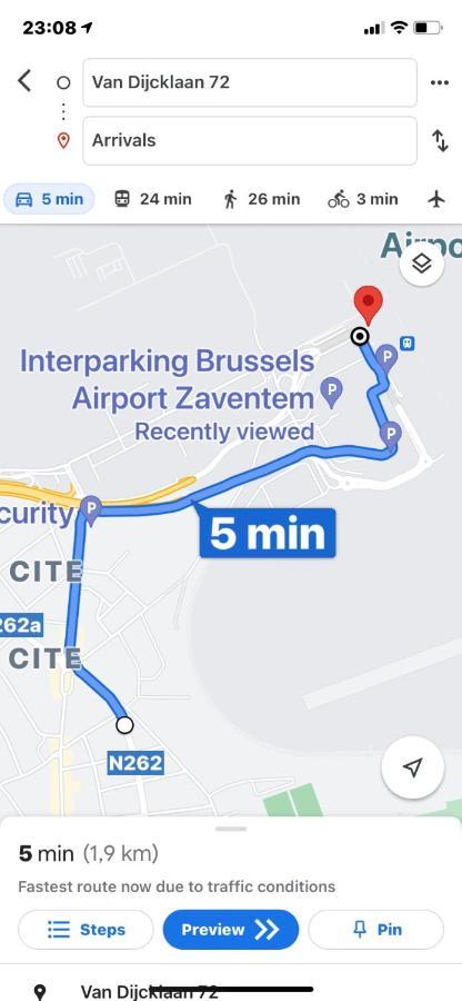 Panda Bella Lägenhet Zaventem Exteriör bild